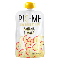 Purê de Frutas Pic-Me Banana e Maçã 100g