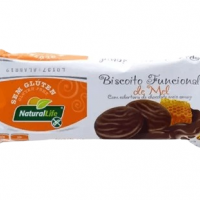 Biscoito Funcional Natural Life Mel S/Gluten 140G
