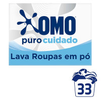 Sabão em Pó Omo Puro Cuidado 2,2kg