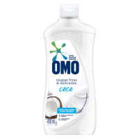 Sabão Líquido Omo Roupas Finas e Delicadas Coco 450ml