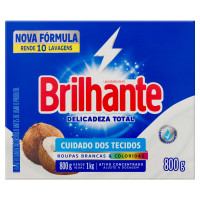 Sabão em Pó Brilhante Delicadeza Total 800g