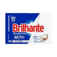Lava Roupas em Pó Brilhante Delicadeza Total 1.6 kg