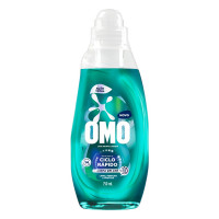 Lava Roupas Líquido Omo Ciclo Rápido Ação Total 750ml