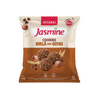 Biscoito Cookie Vegano Integral Avelã com Gotas de Chocolate Jasmine 120g