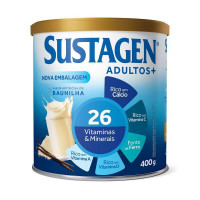 Sustagen Adultos Complemento Alimentar Sabor Baunilha - Lata 400g