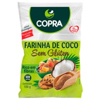Farinha de Coco Copra sem Glúten Sachê 100G