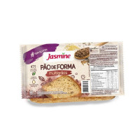Pão de Forma Multigrãos sem Glúten Vegano Jasmine 350g